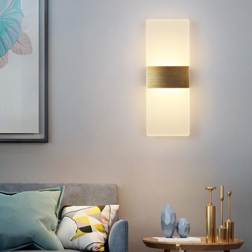Acrylic Material Wall Sconce Lamp AC 220V Indoor Wall Light LED Wall Lamp Balcony Lighting