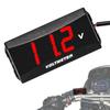 Digitales Voltmeter, Auto-Monitor, Wasserdichtes Messgerät LED-Anzeige Voltmeter - Praktisch