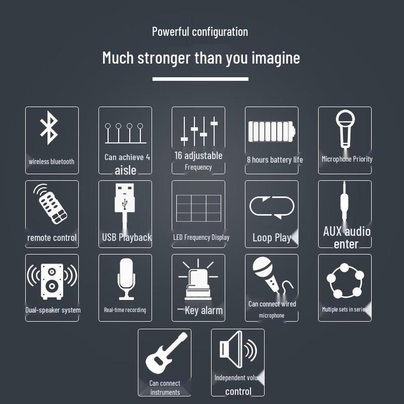 MIPRO MA-505 Portable Wireless Bluetooth Speaker & Amplifier