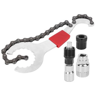  Repairing Tool Kit Bottom Bracket Sleeve Casette Flywheel Remove Chain Crank Multifunction Tool