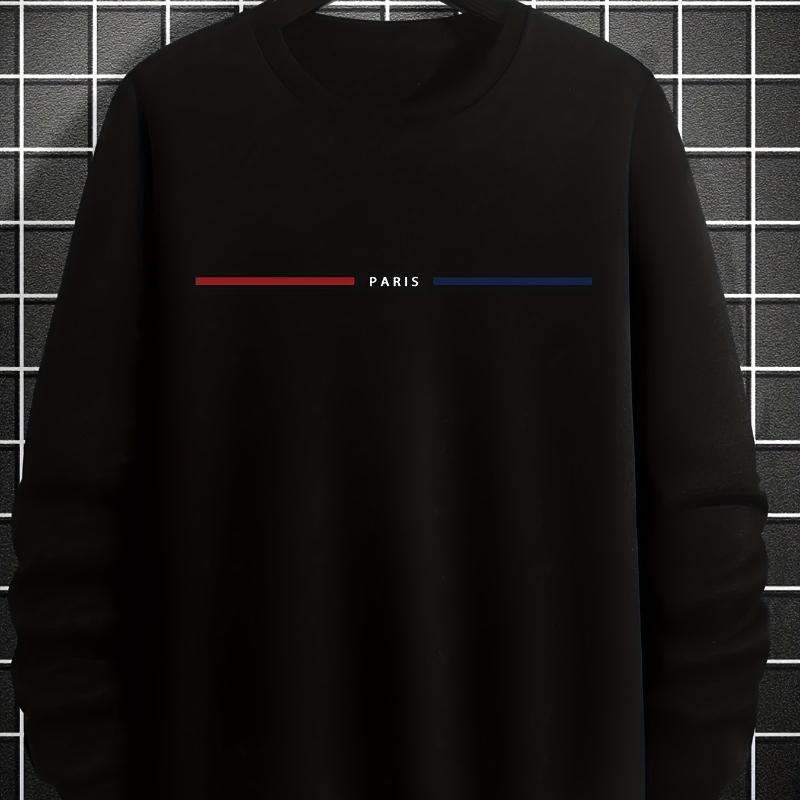 

Men s Heavyweight Crew Neck Sweatshirt, Fleece Lined Modal-Polyester, Cold Weather Travel Layer S