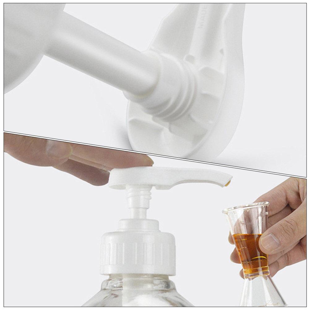 3Pcs Universal Dispensing Pumps Bottle Replacement Syrup Pump Dispenser for Shampoo Soap Conditioner Gallon Bottle Pump