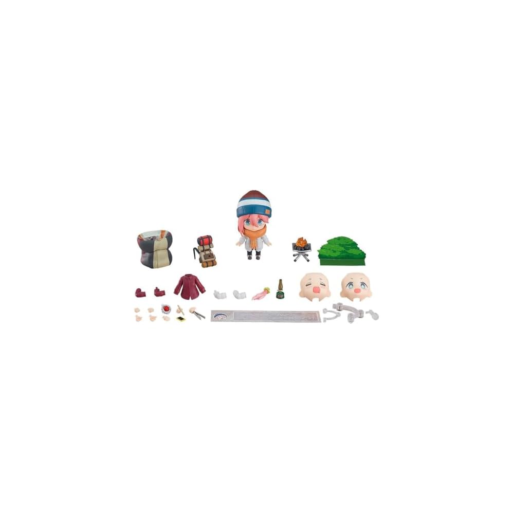 Nendoroid Yuru Camp Nadeshiko Solo Camp Ver. DX Edition Non-Scale ABS PVC Painted Action Figure