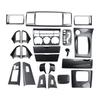13-14 Corolla Carbon Fiber & Peach Wood Steering Wheel for Car Modification