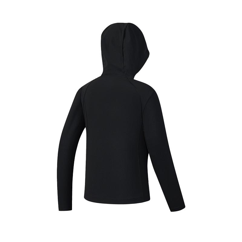 Fila Fitness Series Minimalist Classic Personalized Sports Training Comfortable Hooded Slim Jacket Women Jackets A11W621519F-BK