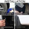 Front Rear Flaps Car Mud Flaps Decorative And Protective Accessory Easy Installation Process Easy Installation Mud Flaps