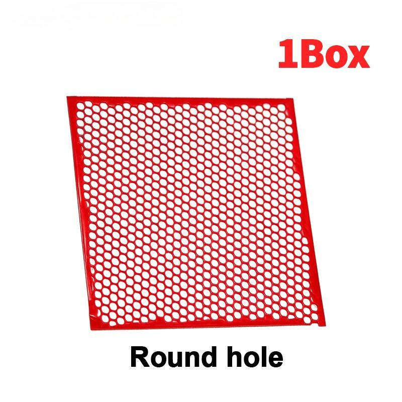 1Box Dental Casting Wax Mesh, Wax Hooks, Mesh Clips, Hexagonal Mesh and Clipping Materials for Dental Technicians
