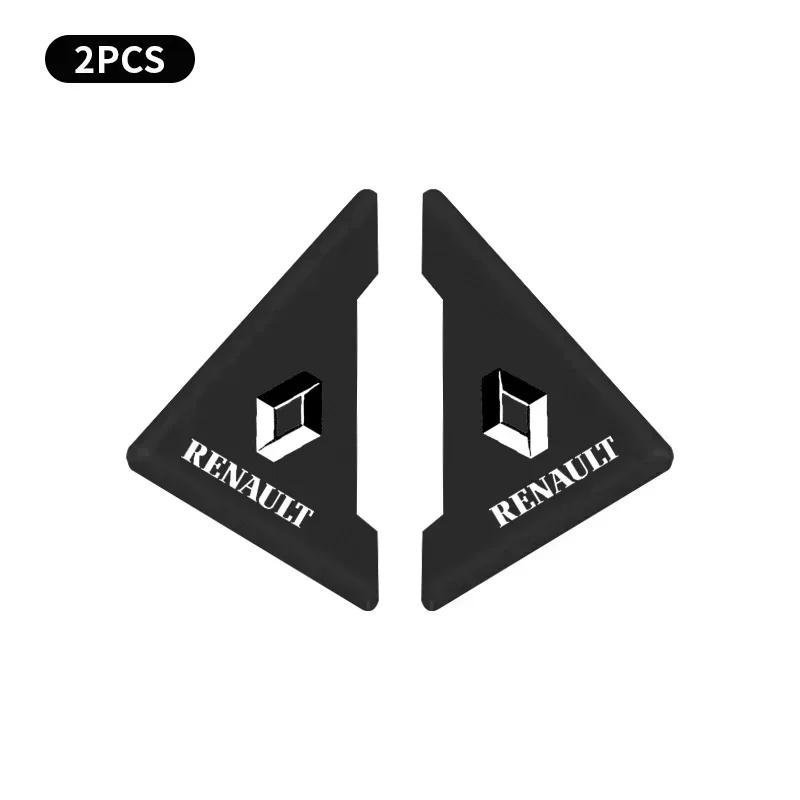 4Pcs Car Door Corner Cover Anti-Scratch Protection F Sticker For Renault Clio Koleos Megane Espace QM6 Kadjar Captur Scenic Duster