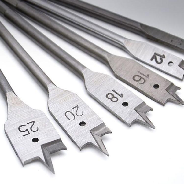 6Pcs Wood Plate Opener Electric Hand Drill Hexagonal Shank Carpenters Bit Woodworking Drill Bit for Screwdriver