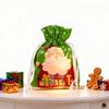 10 Pcs Christmas Drawstring Gift Bags Large Candy Cookie Wrapping Bags for Birthday Holiday Presents Xmas Party Supplies