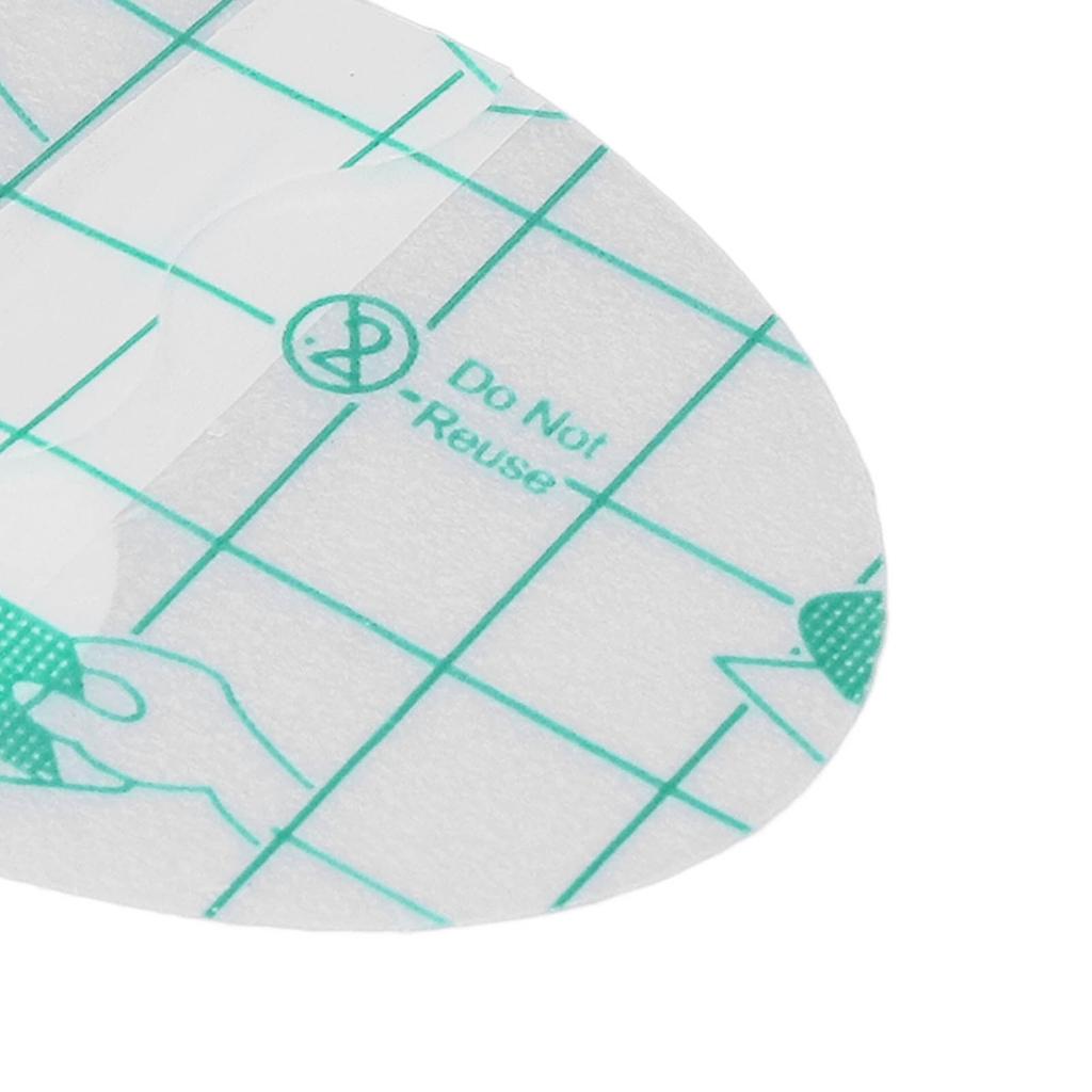 50 szt. Ochraniacze na uszy na baby shower Wodoodporne Jednorazowe Naklejki ochronne na uszy Przezroczyste