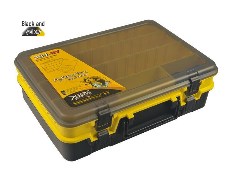 Large Double-Layer Portable Lure and Tool Box: Multifunctional Fishing Gear and Accessories Storage