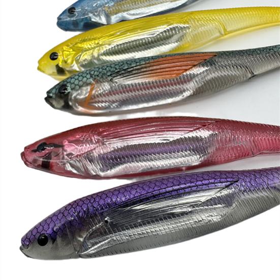 12CM/9G Soft Fishing Lure Realistic Lightweight Colorful Bionic Artificial Bait Freshwater Saltwater Bass