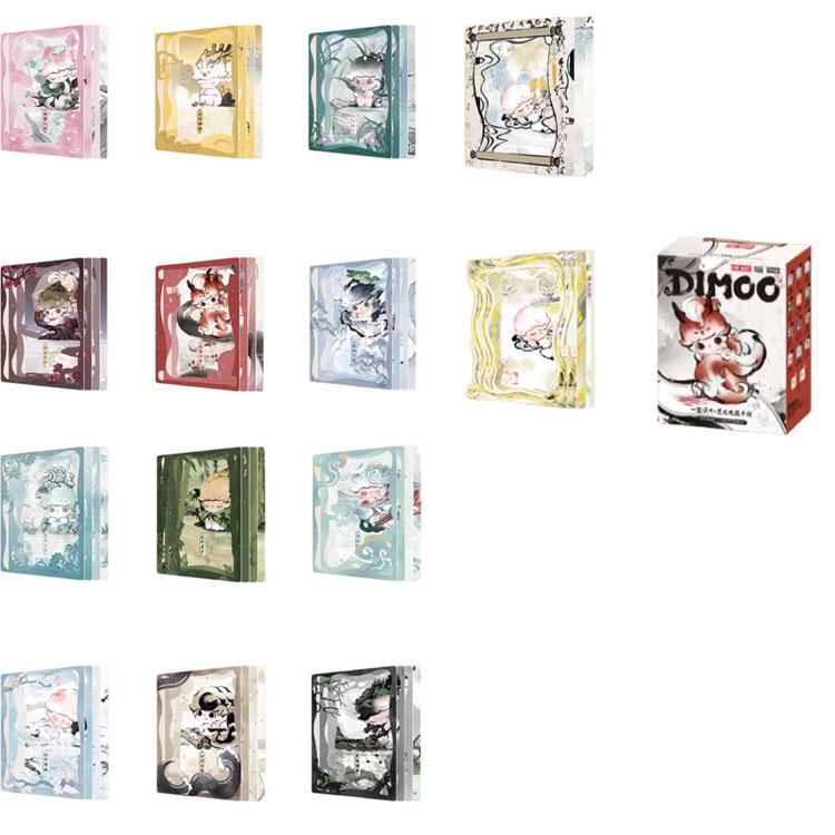 New POP MART DIMOO Wind And Moon Collection Mystery Boxes Single Mystery Box/Full Box 12 Pcs PPMT-2412-0036