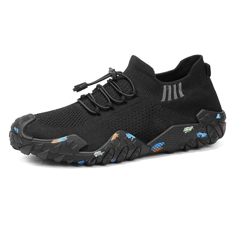 Flying woven breathable classic socks shoes lazy casual sneakers 39
