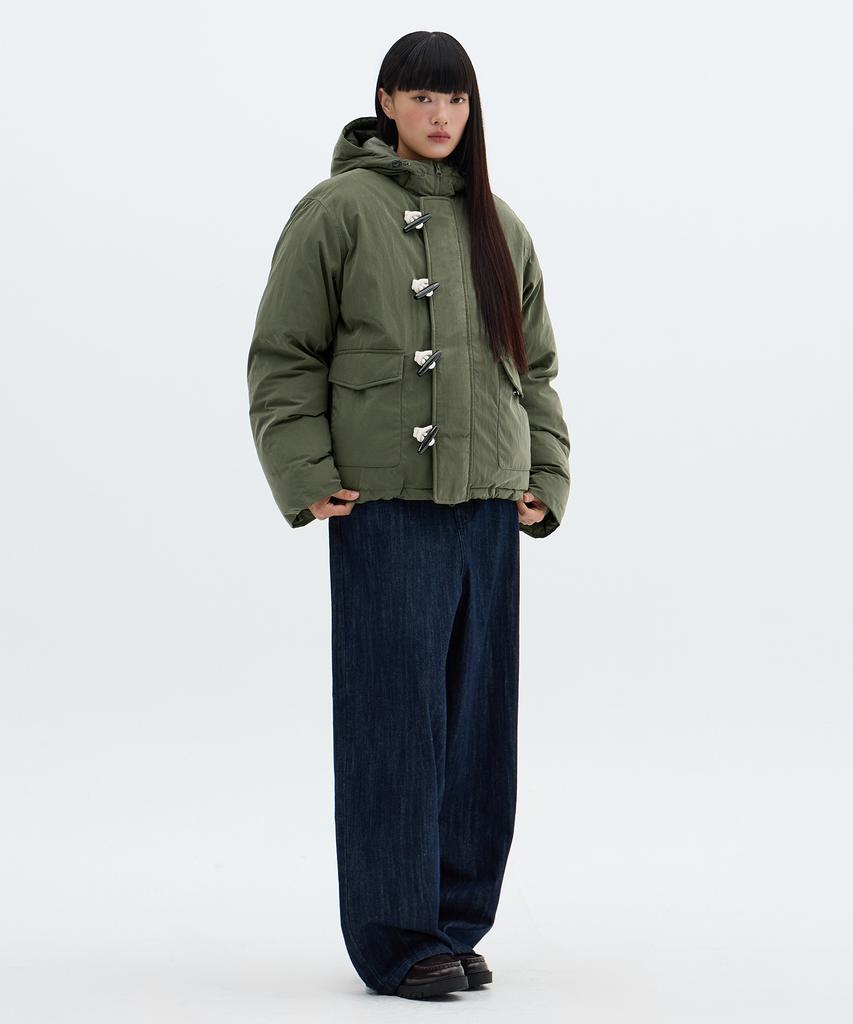 Filluminate Duffle Hooded Padded Jacket - Navy