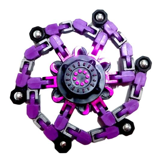 

Деформация волчка, портативный снятие стресса, кончик пальца, механический гироскоп, развивающая цепочка, спиннер, сенсорная игрушка для детей и взрослых, подарок фиолетовый