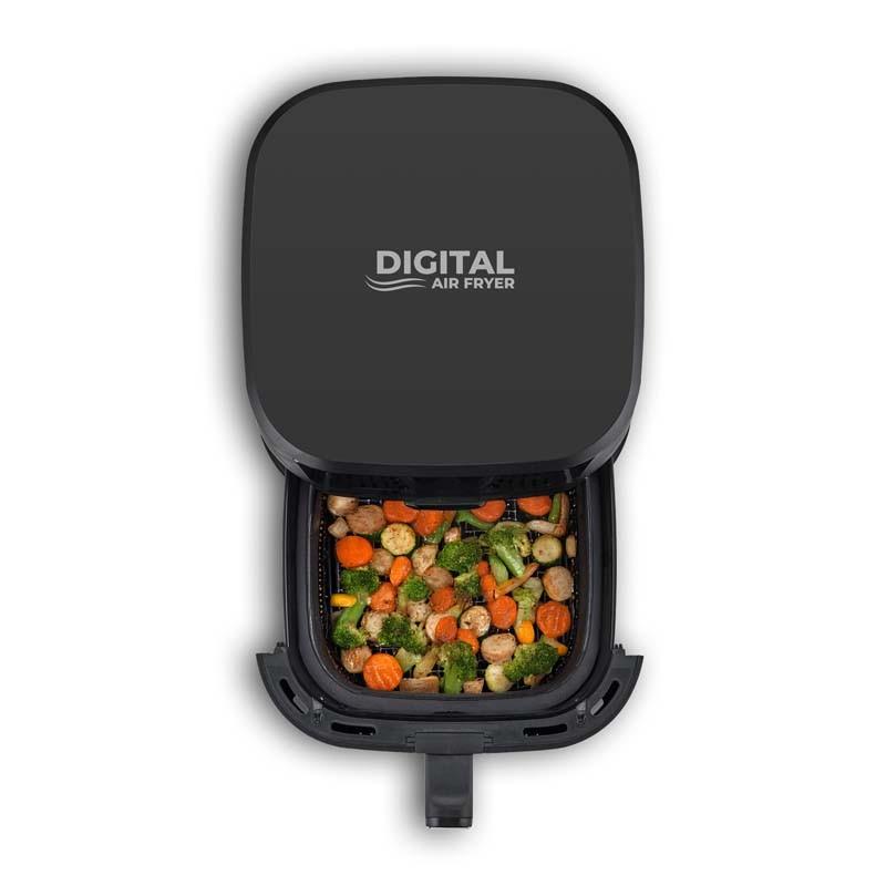 Kitchencook - Airmed 7w - Friteuse à Air 7l Avec Fenêtre - 7 Programmes - 1600w