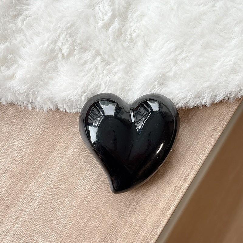 

Korean Minimalist Phone Airbag Holder Transparent Adhesive Desktop Watch Drama Heart Ring Wholesale Cross-border