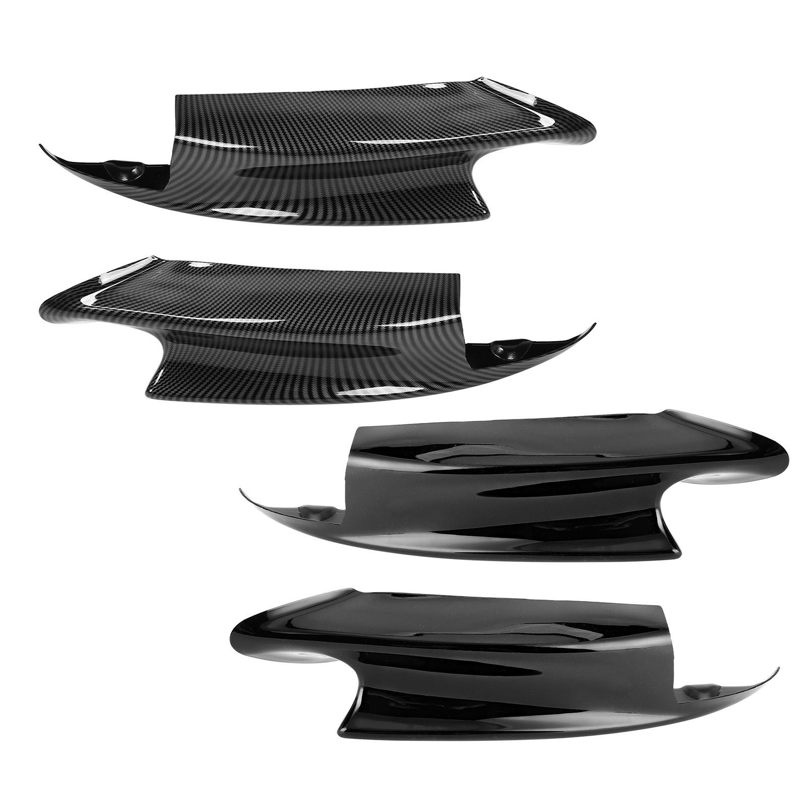 

Pair Front Bumper Spoiler Lip Deflector Splitter Fit for E90 E92 E93 M3 2007‑2012