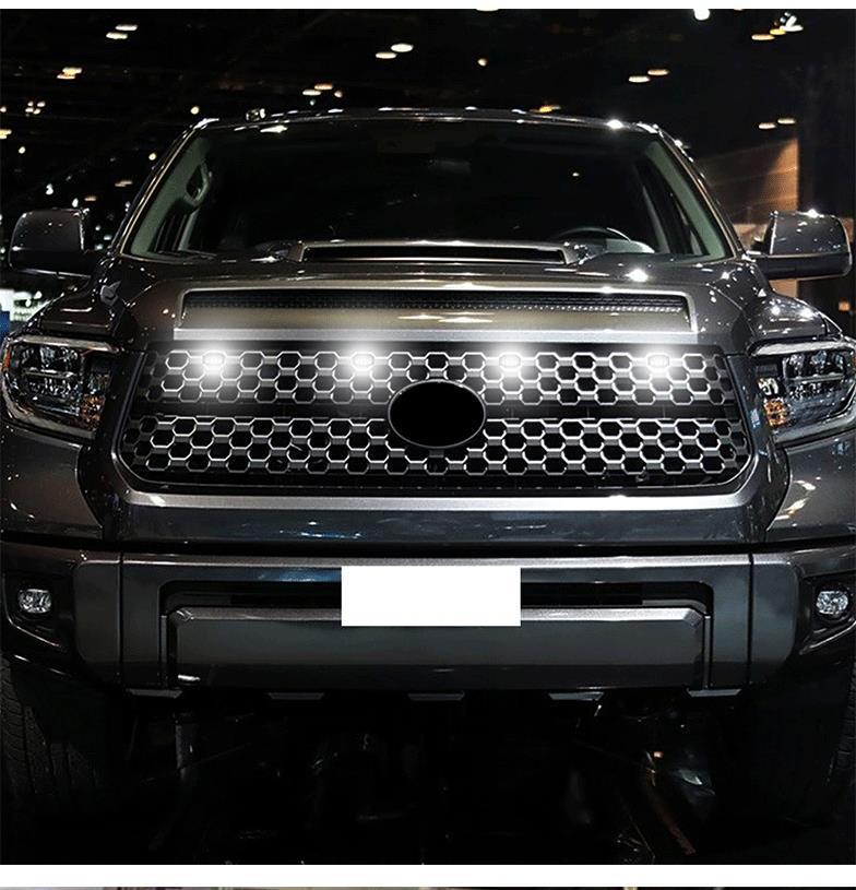 Toyota Tundra TRD Kühlergrill Lichter (2018-2021) - Gelbe Leuchten für den Kühlergrill