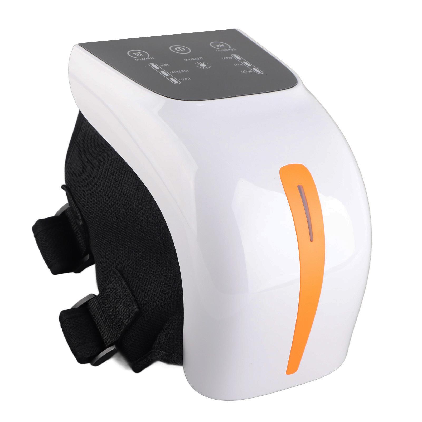 

Электрический массажер для колена, облегчение боли, красный свет, горячий компресс, вибрационный массажер для колена