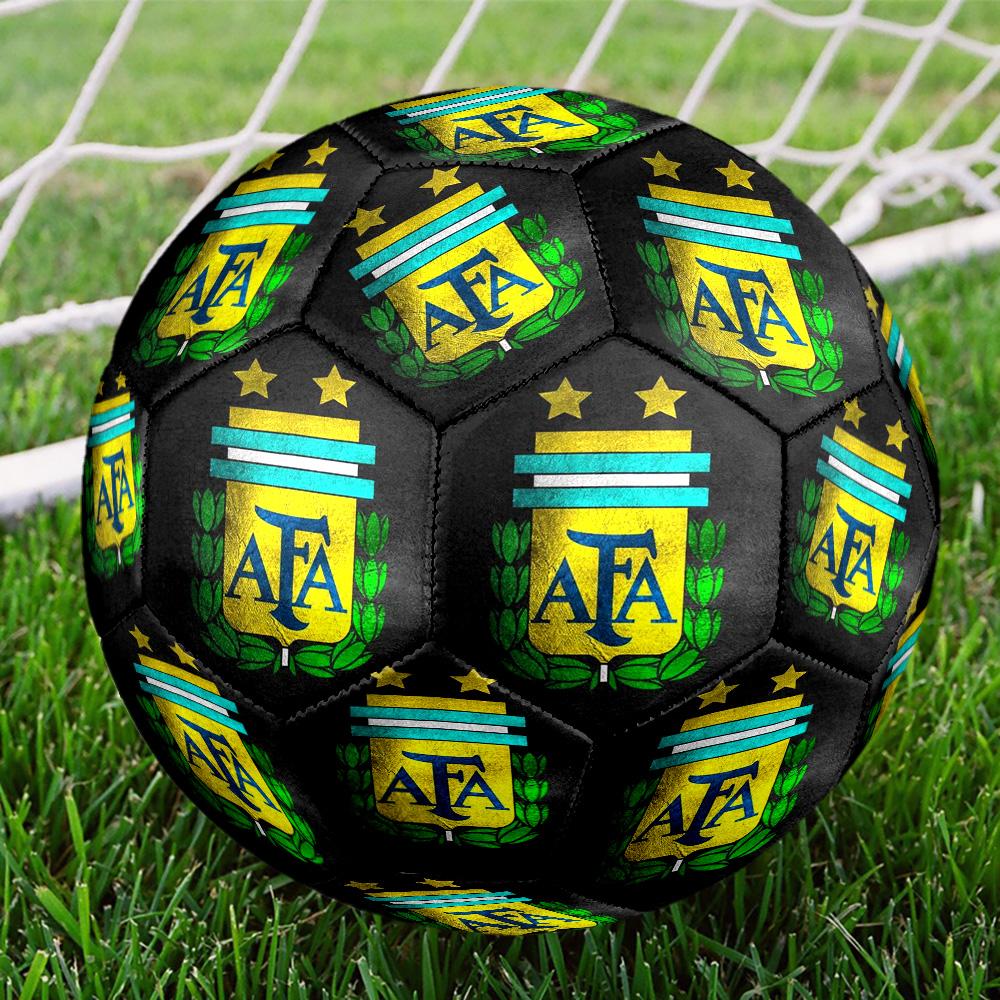 Argentina Football Club Printed Size 5 Soccer Balls, High-Quality, Anti-Slip, Protective Football, A Unique Gift , Birthdays, Christmas Gifts