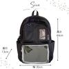 Harujio Ita Bag Large A4 Light Perfect for Otaku Plush Acrylic Everyday Events Backpack, Capacity, Size, Black, Brown, Pink, Blue, Clear, Activities,