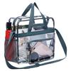 Transparent PVC Waterproof Large Cosmetic Bag Women Handbag Beauty Case Travel Organizer Beach Toiletry Pouch Clear Makeup Bag