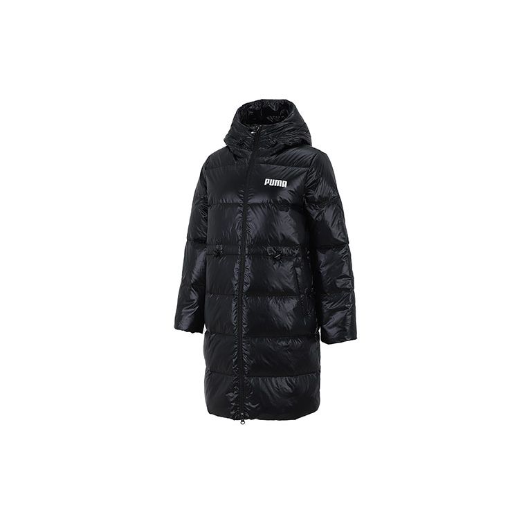 PUMA Women s Short Hooded Down Jacket Black 846334-01 M