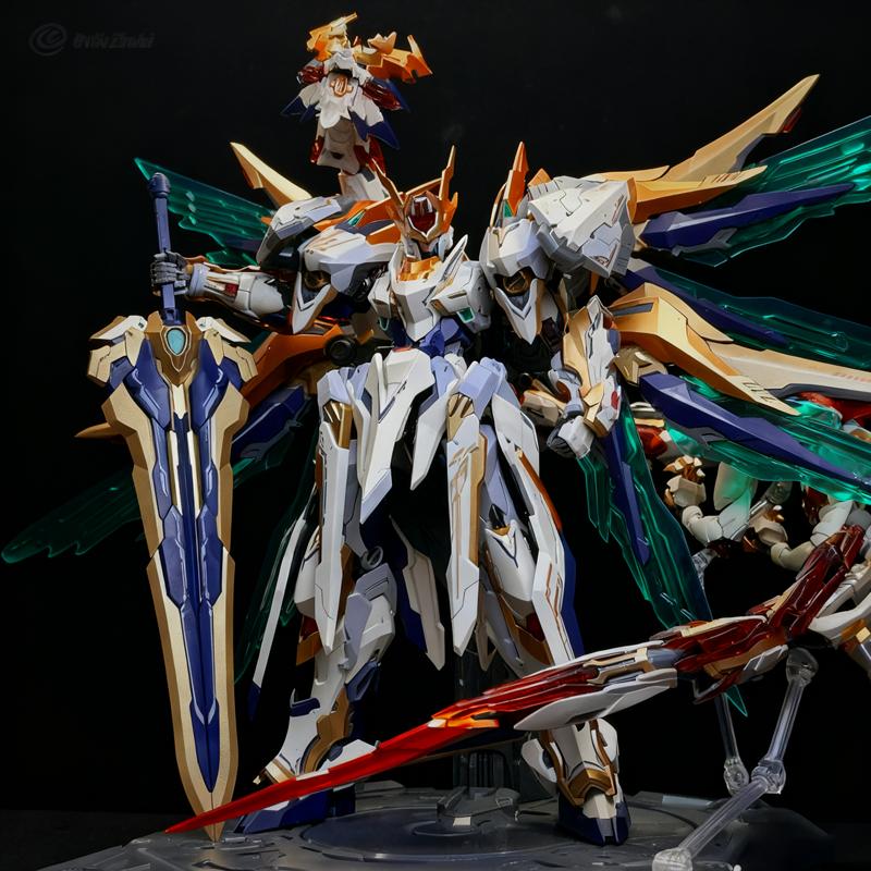 Yuyi Hall Gs-Toys Yellow Emperor Of Primordial Spirit  Assembly Model Kit Articulated Figurine Mecha Toy Ornament Collectible