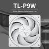 Thermalright TL-P9W CPU PWM Fan PC Case Fan, Quiet 4PIN PWM Computer 92mm Fan, Silent Cooler Fan PC, Desktop CPU Cooler Fan