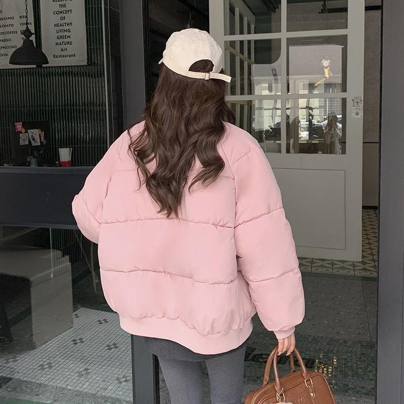New Winter Cotton Coat, Versatile Thickened Loose American Coat, Bread Cotton Coat, Cotton Jacket for Women