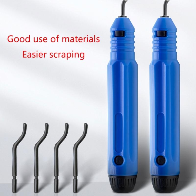 Deburring Tool Deburrer with Plastic Handle 360 Degree Rotatable Deburring Tool Plastic 3D Printer Burr Remove Tool
