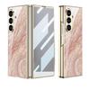 Samsung Z Fold7 Marble Folding Case: Stylish & Trendy Glass Cover for Women