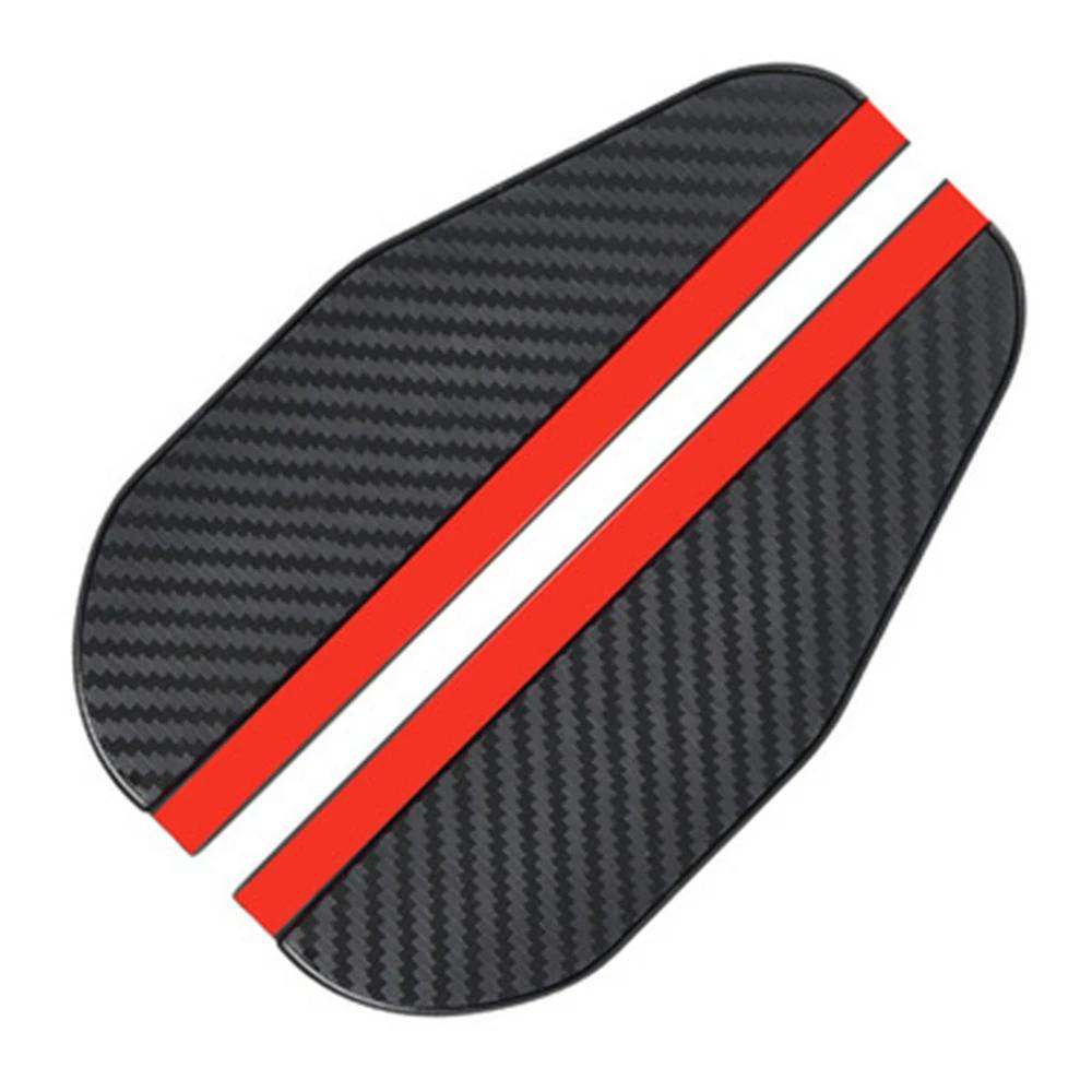 

2Pcs Car Rain Eyebrow Rearview Mirror Visor Sticker Carbon Fiber Texture Accessories For Mazda CX5 CX 5 KE KF AWD Skyactiv CX-5