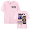 Rapper RELS B Skinny Flakk 2025 Tour Tshirt Men Clothing Fashion Hip Hop Punk Street Tshirts Unisex High Quality Cotton T Shirt