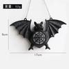New Halloween Luminous Bat Light Colorful Gradient Plastic Bat Pendant Pendant Ghost Festival Decoration Props Bat
