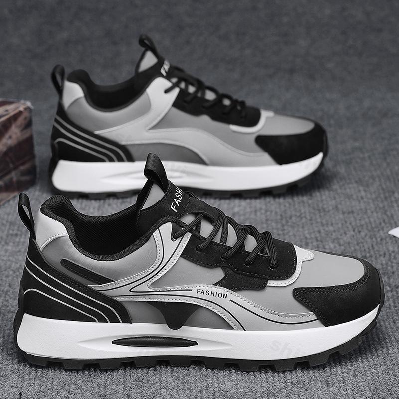 Fashion Men's Shoes Casual Sneakers 2025 Spring Autumn New Fashion Trend Anti-slip Wear-resistant Comfortable Outdoor Sports Shoes