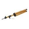 Tripod Mannequin Head Stand Cutting Braiding Tripod Hairdressing Wig Stand Golden for Barber Shops