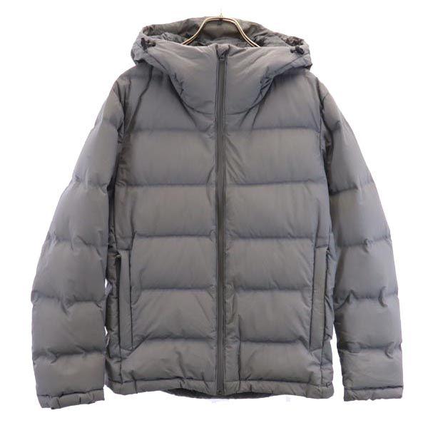 

UNIQLO seamless Down jacket L Gray hood Men s Used
