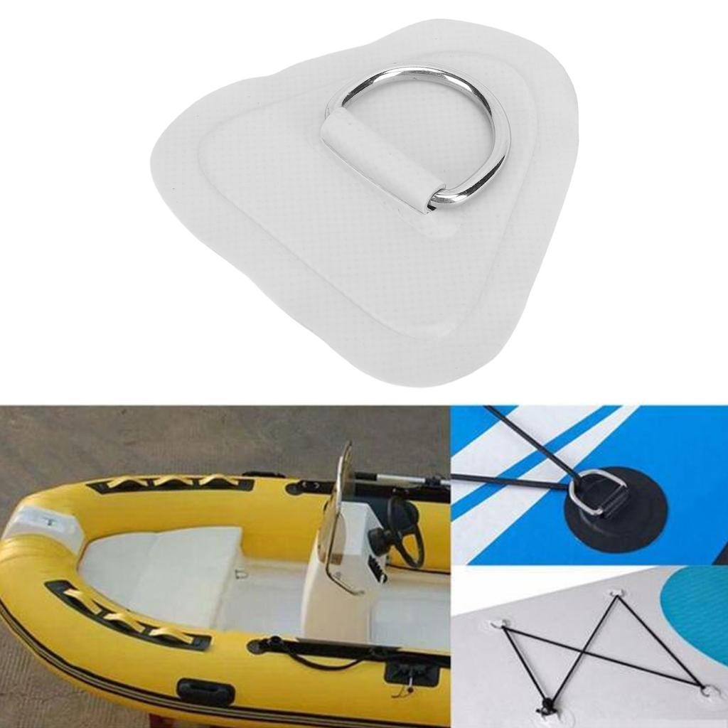 D Patch UV Proof PVC Patch D Rope Buckle for Inflatable Boat Kayak Dinghy