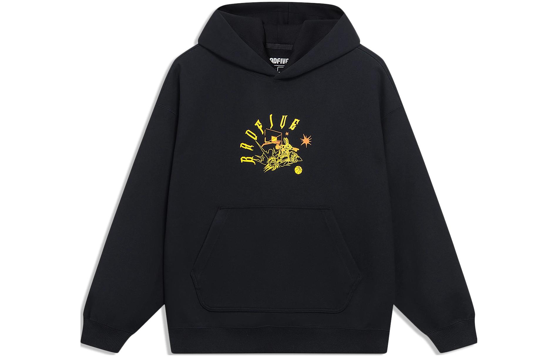 Li Ning Badfive Sweatshirt Unisex Black AWDT093-4 S