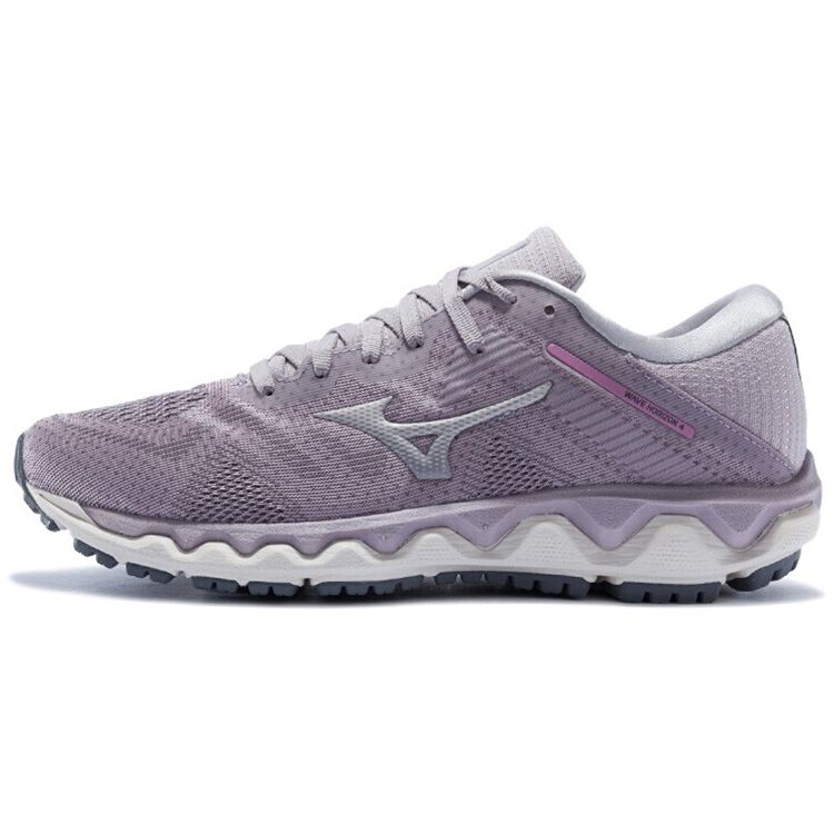 Mizuno Women s Wave Horizon 4 Running Shoes Light Purple J1GD202643 38
