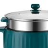 Electric Cooking Pot Nonstick Portable Skillet for Pasta Eggs Green
