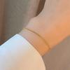S925 Gold-Plated Minimalist Denim Bracelet - Simple, Versatile Ins Style