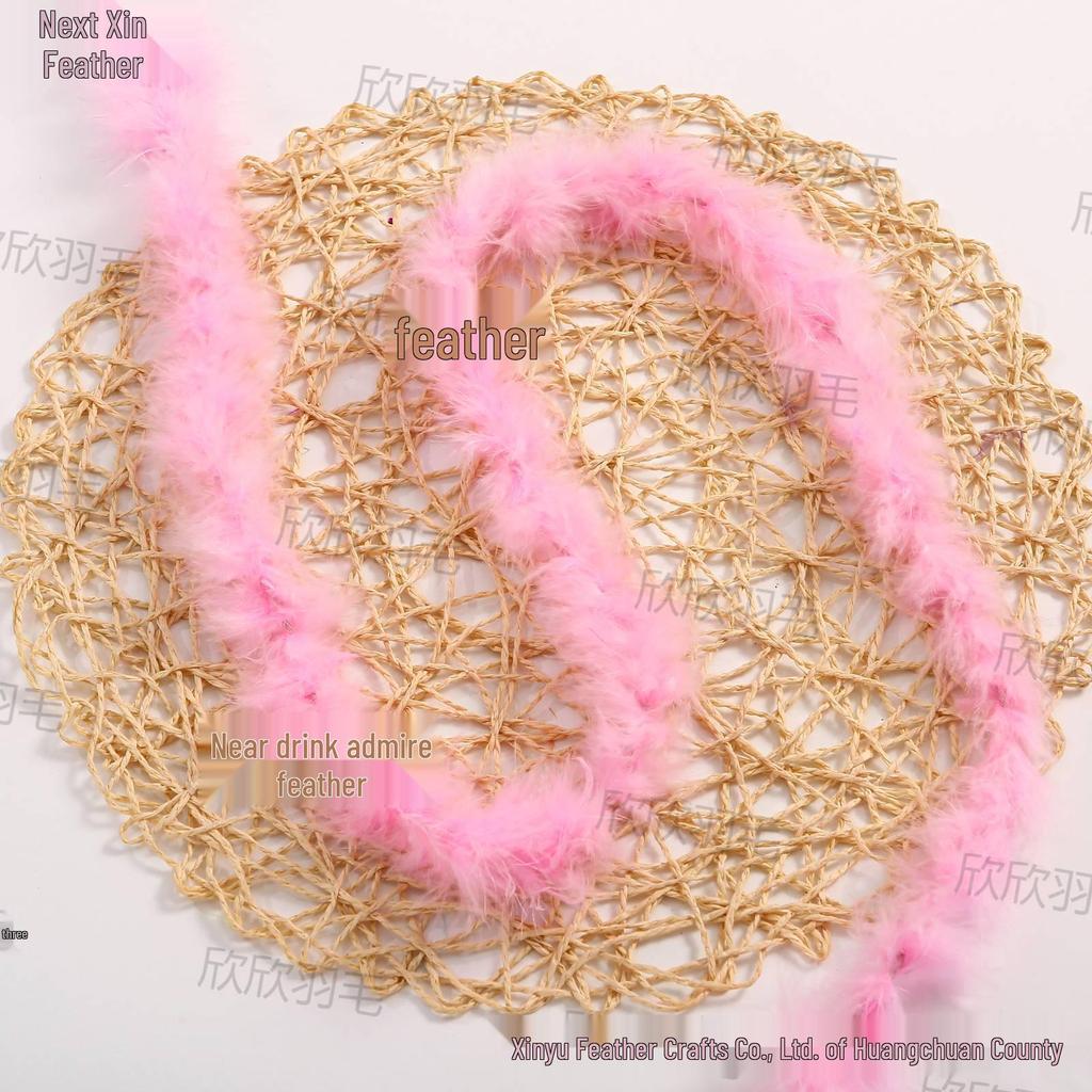 Thickened Turkey Feather Strips for Hat Brims, Skirt Hems, Crafts, and DIY Jewelry