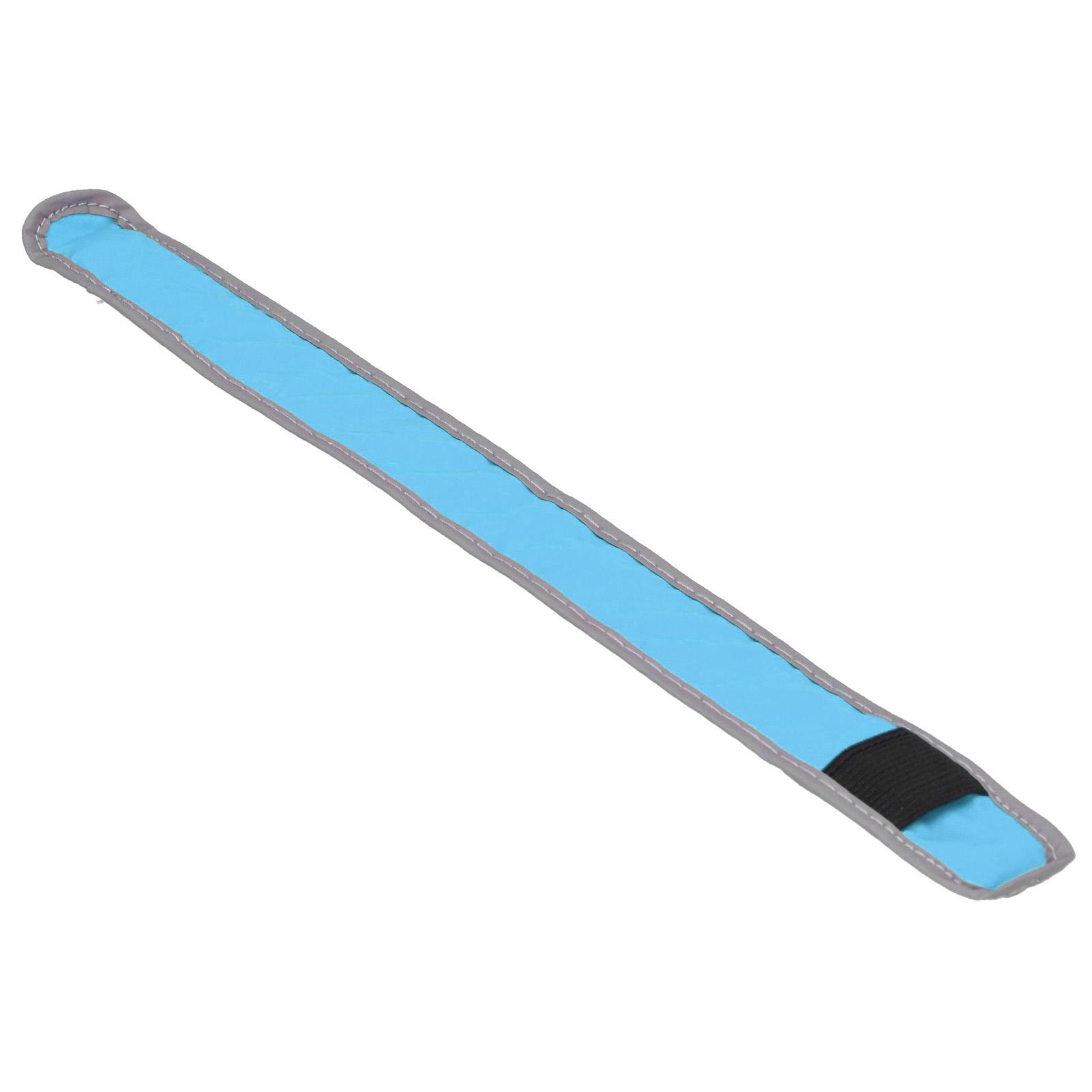 LED Light Up Armband Reflective Luminous Bracelets Adjustable for Outdoor Night RunningBlue