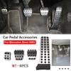 Car Pedals Cover Brake Accelerator Foot Pedal Pad Accessories For Mercedes Benz AMG W203 W222 W213 W205 W204 W211 W212 W210 W218