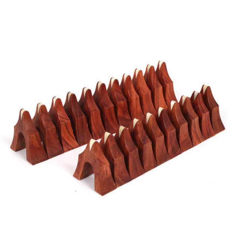 Chinese Guzheng Bridges Redwood Replacement Guzheng Bridge Anti-Slip String Code Support Professional Guzhengs Accessories